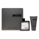 Dsquared2 He Wood Silver Wind Wood, Edt 100ml + 100ml sprchový gel