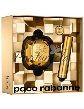 Paco Rabanne Lady Million SET: Parfémovaná voda 50ml + Parfémovaná voda 10ml + kľúčenka