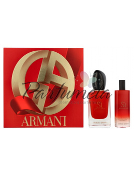Giorgio Armani Si Passione SET: Parfumovaná voda 50ml + Parfumovaná voda 15ml