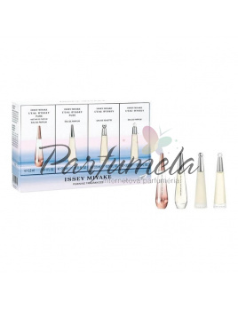 Issey Miyake Mini Set , edp L´Eau d´Issey Pure Nectar De Parfum 3,5 ml + edp L´Eau d´Issey Pure 1x 3,5 ml + edt L´Eau d´Issey 3,5 ml + edp L´Eau d´Issey 3,5 ml