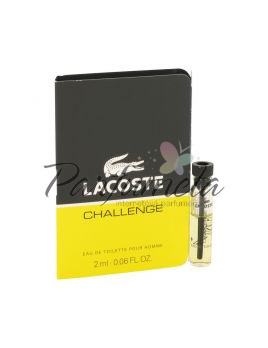 Lacoste Challenge, vzorka vône