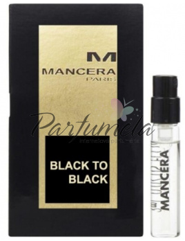 MANCERA Black to Black, Vzorka vône