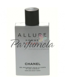 Chanel Allure Sport, Sprchový gél na telo a vlasy - 200ml