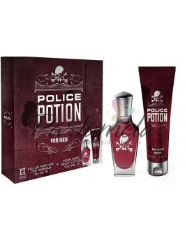 Police Potion For Her, SET: Parfumovaná voda 30ml + Telové mlieko 100ml