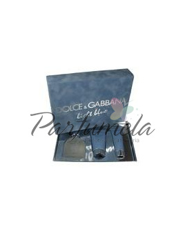 Dolce & Gabbana Light Blue Pour Homme, Edt 125 ml + 75ml balsam po holeni + 50ml sprchový gel