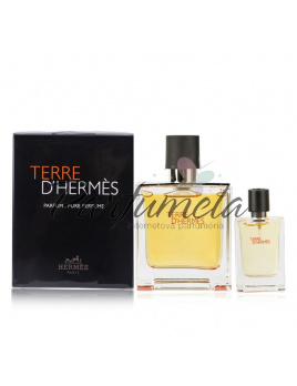 Hermes Terre D Hermes Parfum SET: Parfém 75ml + Parfém 12.5ml