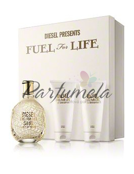 Diesel Fuel for life Pour Femme SET: Parfumovaná voda 50ml + Sprchovací gél 50ml + Telové mlieko 50ml