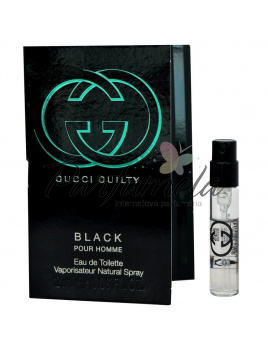 Gucci Guilty Black Pour Homme, Vzorka vône