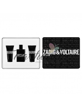 Zadig & Voltaire This is Him! SET: Toaletná voda 50ml + Sprchovací gél 2x50ml