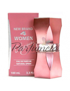 New Brand 4 Women Delicious, Parfémovaná voda 100ml (Alternatíva parfému Carolina Herrera 212 VIP Rose)