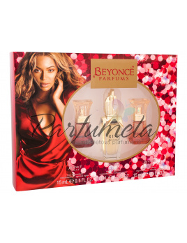 Beyonce Rise, parfumovaná voda 30 ml + parfumovaná voda Heat 15 ml + parfumovaná voda Heat Rush 15 ml