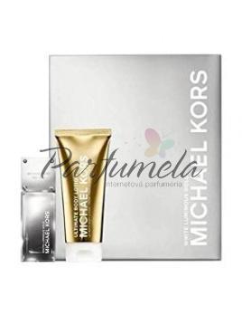Michael Kors White Luminous Gold, Parfumovaná voda 50ml + telové mlieko 100ml