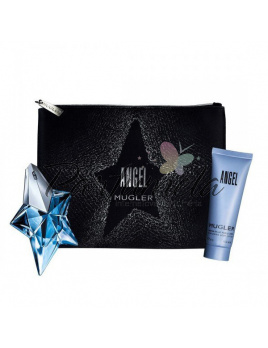 Thierry Mugler Angel SET: Parfumovaná voda 25ml + Telové mlieko 50ml + Kozmetická taška