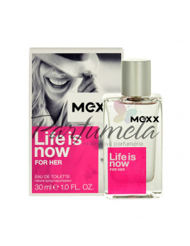 Mexx Life is Now for Her, Toaletná voda 30ml - tester