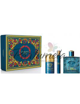 Versace Eros Parfum SET: Parfum 100ml + Deodorant stick 75ml + Parfum 10ml