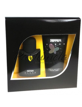 Ferrari Scuderia Ferrari Black, Edt 75ml + 150ml sprchový gel, poškodená krabička
