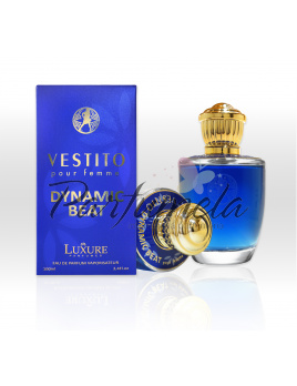 Luxure Vestito Dynamic Beat Pour Femme, Parfémovaná voda 50ml - Tester (Alternatíva vône Versace Dylan Blue Pour Femme)