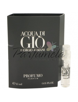 Giorgio Armani Acqua di Gio Profumo, Vzorka vône