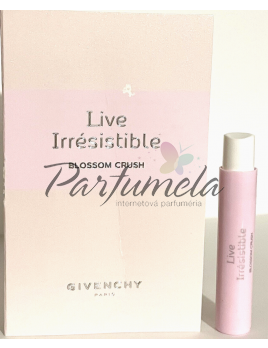 Givenchy Live Irresistible Blossom Crush, Vzorka vône
