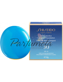 Shiseido Sun Care UV Protective Compact Foundation, Vodeodolný kompaktný make-up SPF 30, Medium Beige 12g