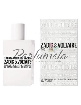 Zadig & Voltaire This is Her!, Parfumovaná voda 30ml