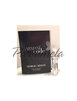 Giorgio Armani Black Code, vzorka vône