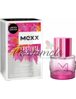 Mexx Festival Splashes Woman, Toaletná voda 20ml