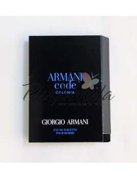 Giorgio Armani Code Colonia, Vzorka vône