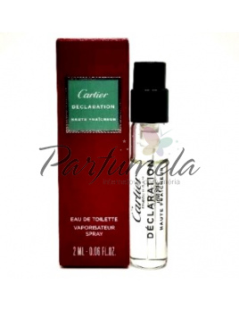Cartier Declaration Haute Fraicheur, EDT - Vzorka vône