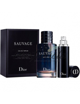Christian Dior Sauvage, Parfumovaná voda 100ml + Parfumovaná voda 10ml