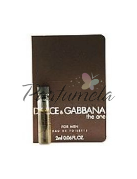 Dolce & Gabbana The One, vzorka vône