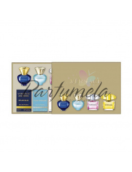 Versace SET: Dylan Blue Pour Femme EDP 5ml + Dylan Turquoise EDT 5ml + Bright Crystal EDT 5ml + Yellow Diamond EDT 5ml
