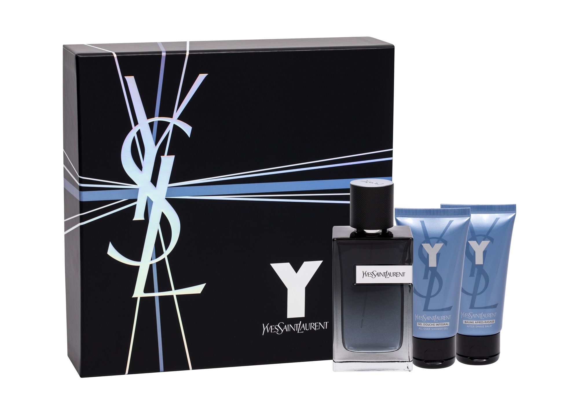 Yves Saint Laurent Y, parfumovaná voda 100 ml + sprchovací gél 50 ml + balzam po holení 50 ml