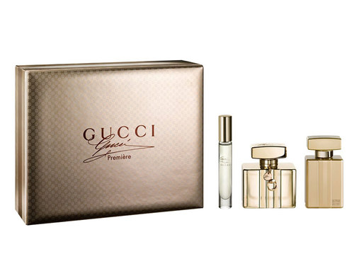 Gucci Premiere SET: Parfumovaná voda 75ml + Telové mlieko 100ml + Parfumovaná voda 7,4ml