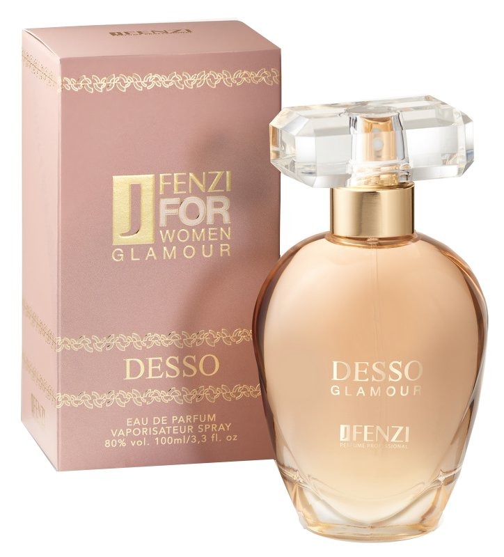 Jfenzi Desso Glamour for woman, Parfemovaná voda 100ml (Alternatíva parfému Hugo Boss Boss The Scent For Her)