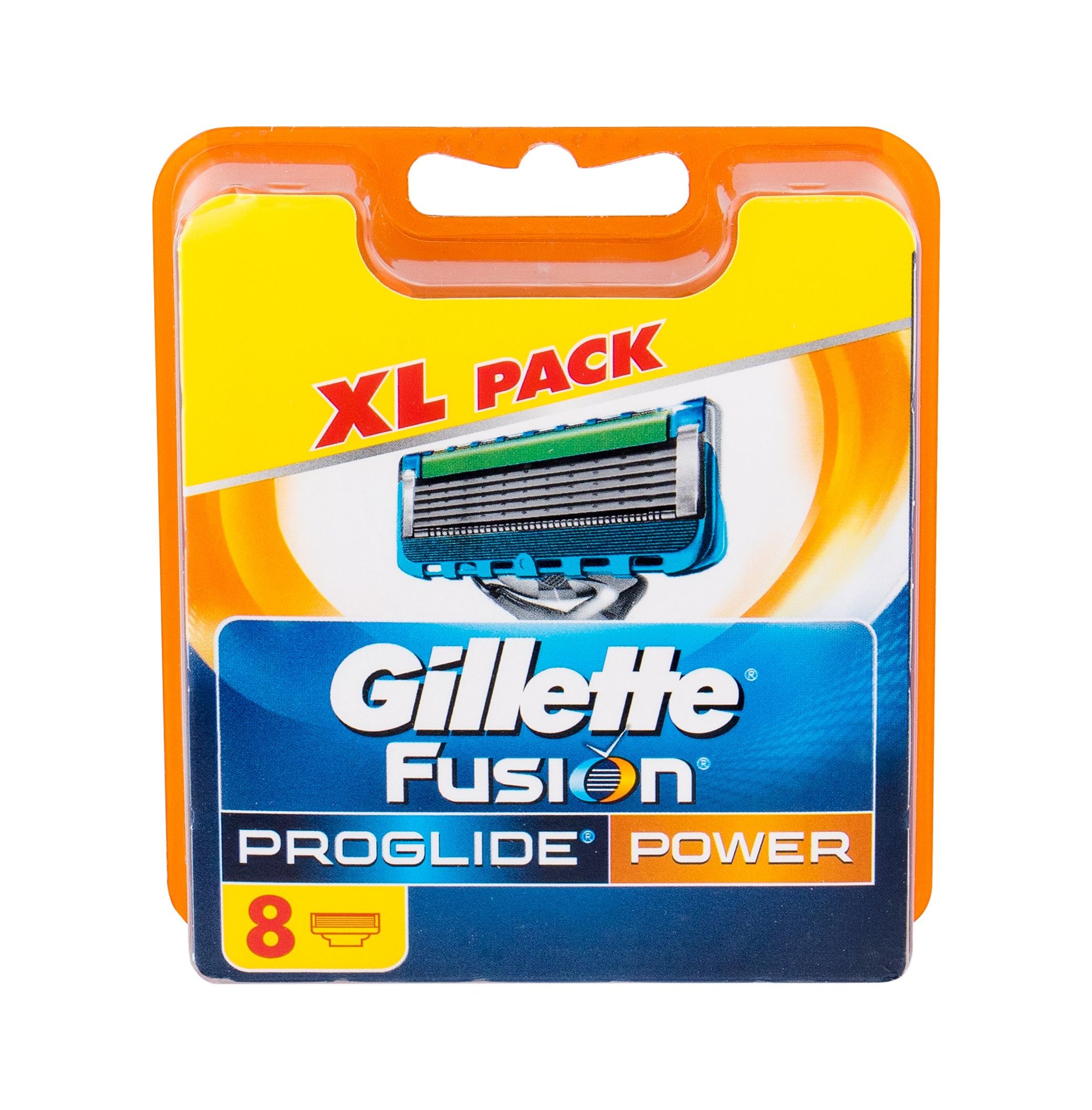 Gillette Fusion Proglide Power, Náhradné ostrie 8ks