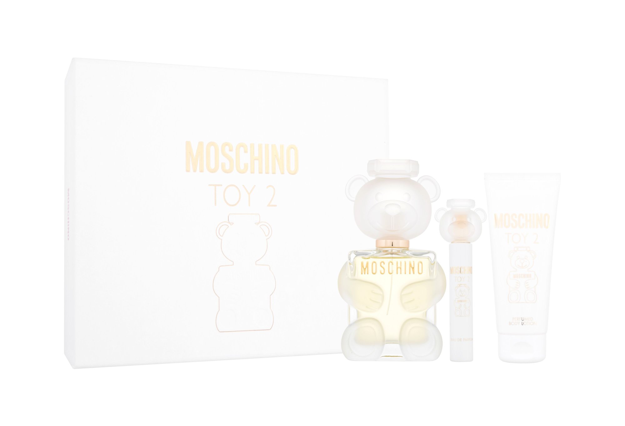Moschino Toy 2 SET: Parfumovaná voda 100ml + Parfumovaná voda 10ml + Telové mlieko 100ml