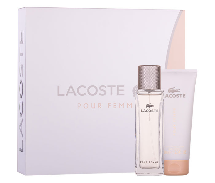 Lacoste Pour Femme, parfumovaná voda 50 ml + telové mlieko 100 ml